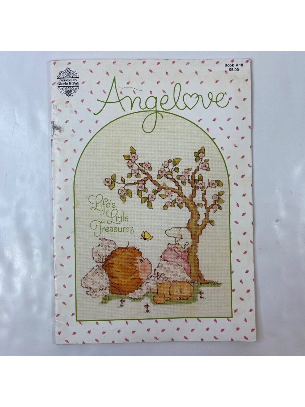 Angeloave Cross Stitch Instructions Pattern Book #18 Designs By Gloria & Pat